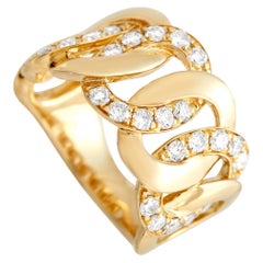 LB Exclusive 18Karat Yellow Gold 0.95Carat Diamond Ring