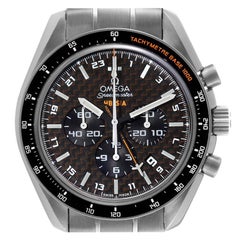 Omega Speedmaster HB-SIA GMT Titanium Watch 321.90.44.52.01.001 Box Card