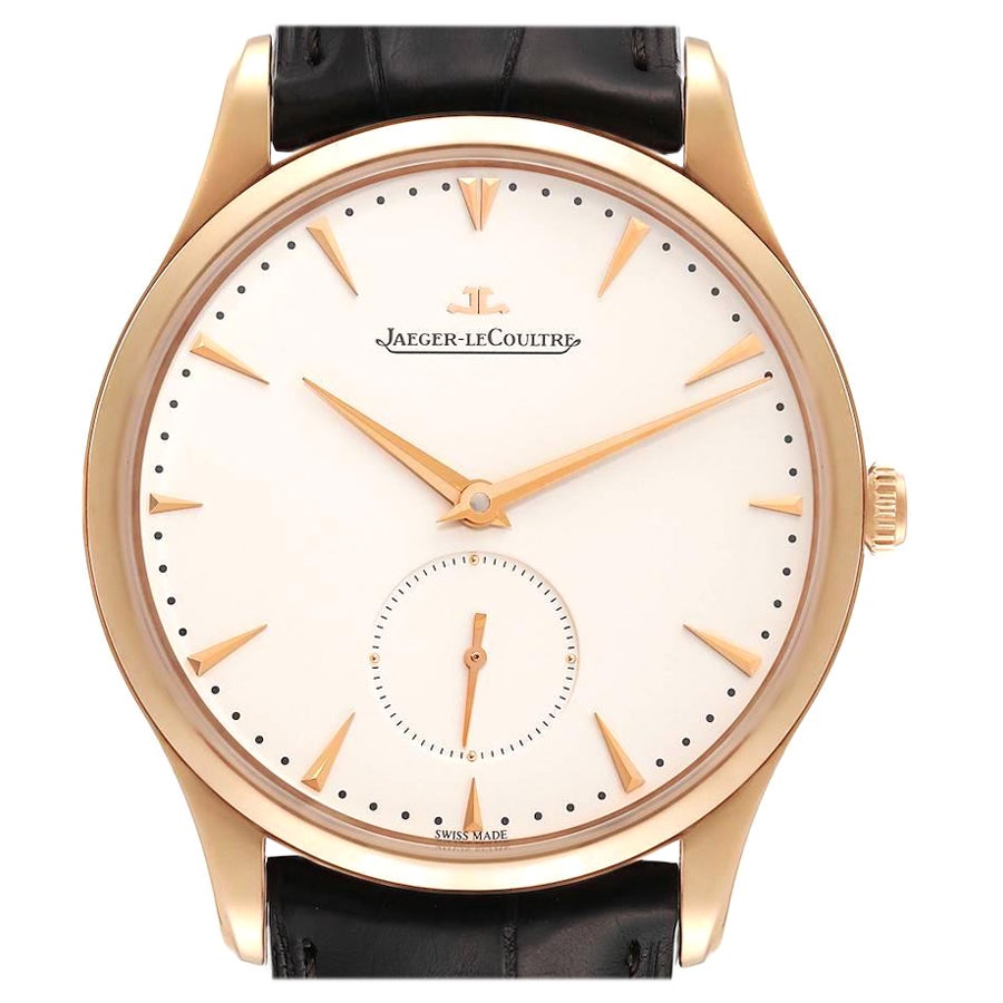 Jaeger Lecoultre Master Grande Ultra Thin Rose Gold Mens Watch Q1352520 For Sale