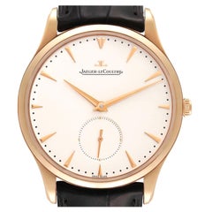Vintage Jaeger Lecoultre Master Grande Ultra Thin Rose Gold Mens Watch Q1352520