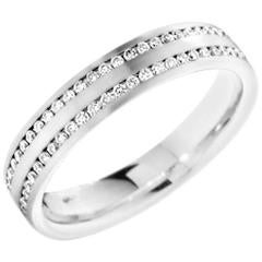18ct White Gold Eternity / Wedding Ring 11