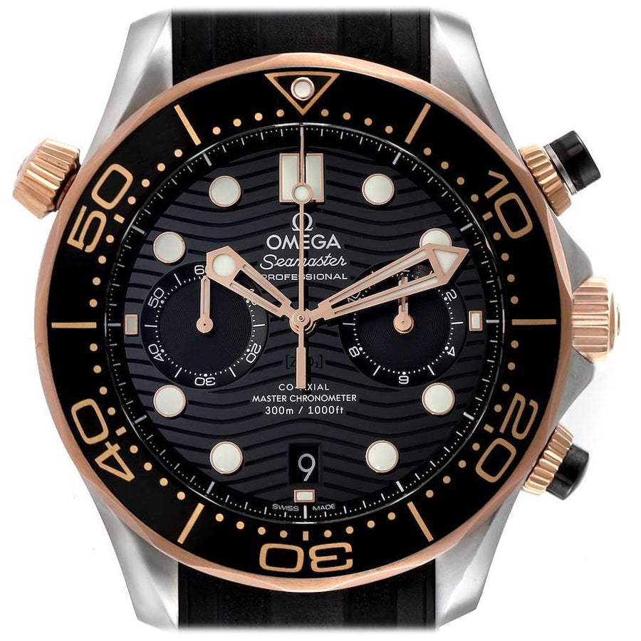 Omega Seamaster Diver Master Chronometer Watch 210.22.44.51.01.001 Box Card