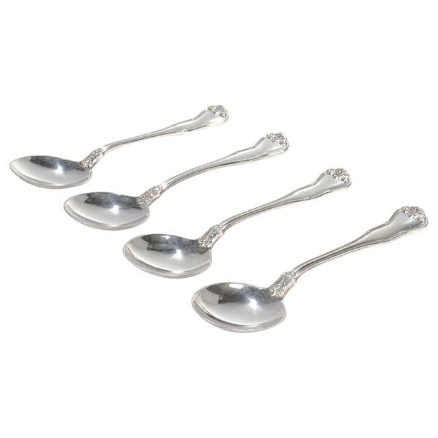 Sterling Silver Dutch Monkey/Cream/Caddy Spoon Samuel Boyce Landeck ...