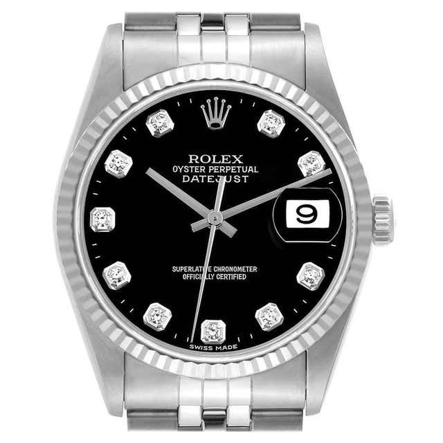 Rolex Datejust 16234 White Dial Men's Watch at 1stDibs | rolex 16234 ...