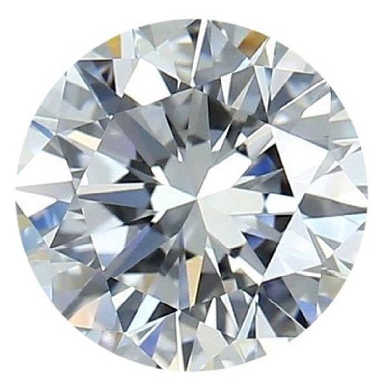 Dazzling 1pc Natural Diamond w/ 1.6 Carat Round Brilliant F IF GIA Certificate For Sale