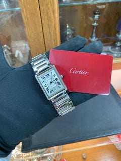 Cartier Tank Solo W5200014, Case, Certified and Warranty at 1stDibs ...