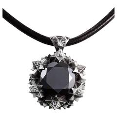 Thoscene Hematite Silver Pendant 1