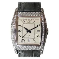 Bedat Ladies Stainless Steel Diamond No. 7 Automatic Wristwatch