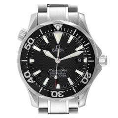 Omega Seamaster Diver 300M Quartz Midsize Black Dial Mens Watch 2262.50.00