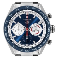Tag Heuer Carrera 160 Years Anniversary Blue Dial Steel Watch CBN2A1E