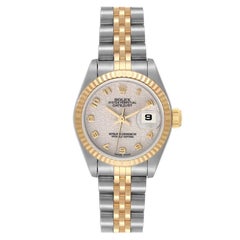 Rolex Datejust Acciaio Oro Giallo Quadrante Anniversario Donna 69173