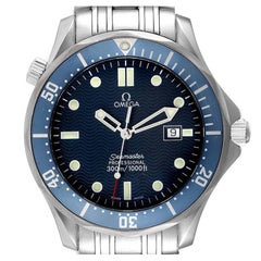 Omega Seamaster Diver 300M James Bond Quartz Mens Watch 2541.80.00 Box Card