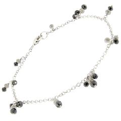Jona Black and Ice Diamond Gold Bracelet 8