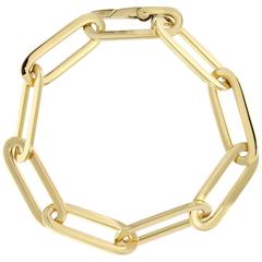 Jona Yellow Gold Link Chain Bracelet 5