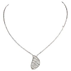0.26 Carat Vs G Diamonds on 18 Carat white Gold necklace