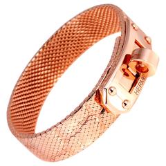 Hermes Kelly Rose Gold Bracelet 6