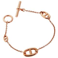 Hermes Farandole Rose Gold Bracelet