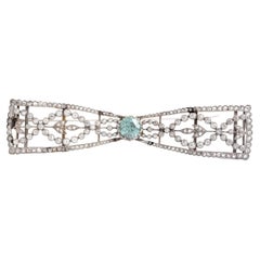 Antique Bow Brooch Diamond