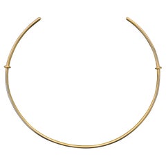 Tiana Marie Combes Yellow Gold Roman Collar Necklace