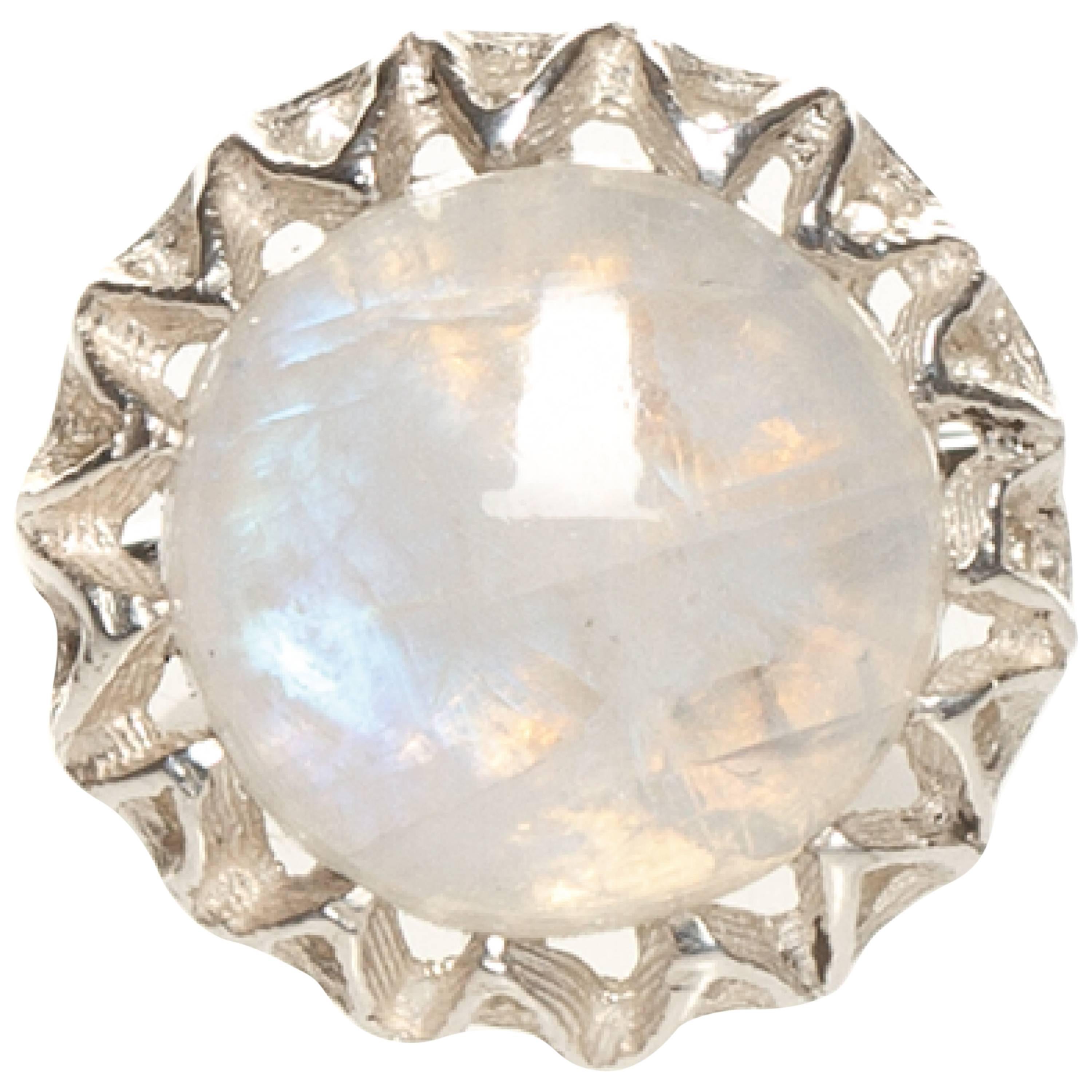Fouche Moonstone Silver Ring