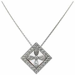 Mikimoto Convertible Diamond Pendant Necklace