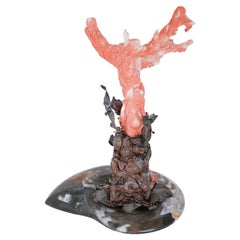 Coral, Escultura de piedra.