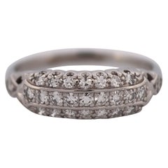 Granat Brothers Diamant-Ring aus Platin