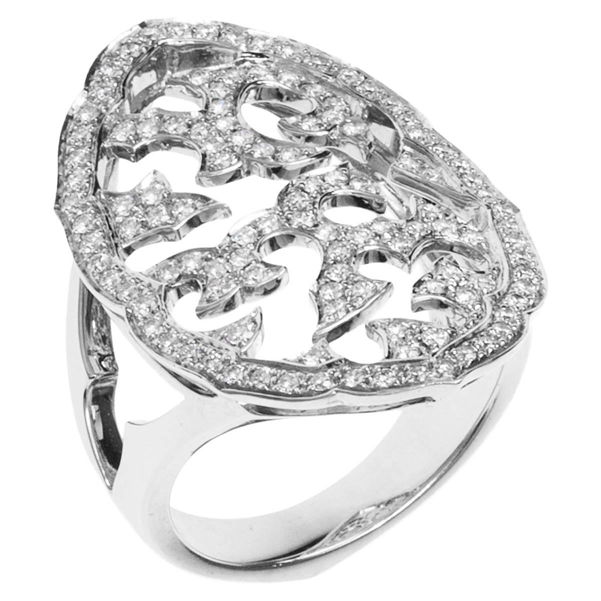Stephen Webster Diamond Gold “Borneo” Ring For Sale