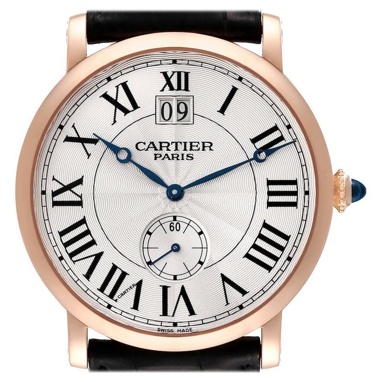 Cartier Rotonde De Cartier Watch For Sale at 1stDibs | cartier 2955 swiss  made price, cartier 2955 no 27 price, cartier watch 2955 swiss made price