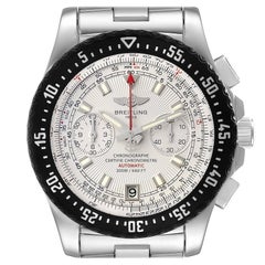 Breitling Skyracer Raven Silver Dial Steel Mens Watch A27364
