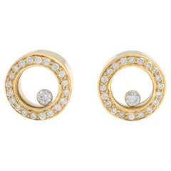 Diamond Yellow Gold 18K Earrings