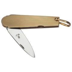 VAID Italian Gold Pocket Knife
