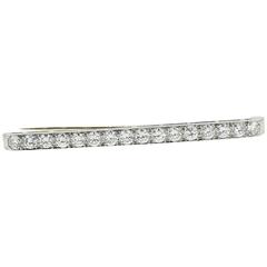 Antique Tiffany & Co. Platinum Diamond Bar Pin