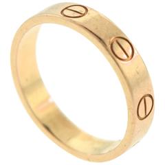 Cartier LOVE Yellow Gold Ring
