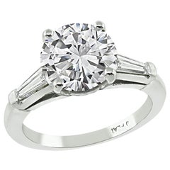 GIA Certified 1.94ct Diamond Engagement Ring