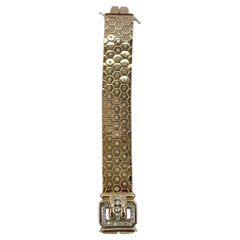 Bracciale in oro rosa 18 carati con diamanti