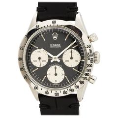 Rolex Daytona Stainless Steel Manual Wind Wristwatch Ref 6239 1967
