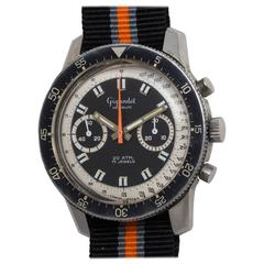 Gigandet Stainless Steel Chronograph Valjoux 7733 Manual Wind Wristwatch