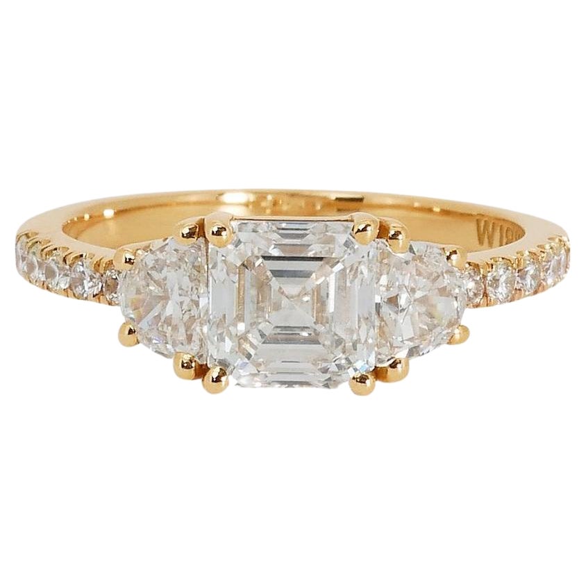 Beautiful 2.24ct Diamonds Ring with IGI Certificate For Sale