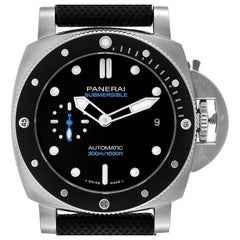 Panerai Luminor Submersible 42mm Steel Mens Watch PAM00683 Box Card