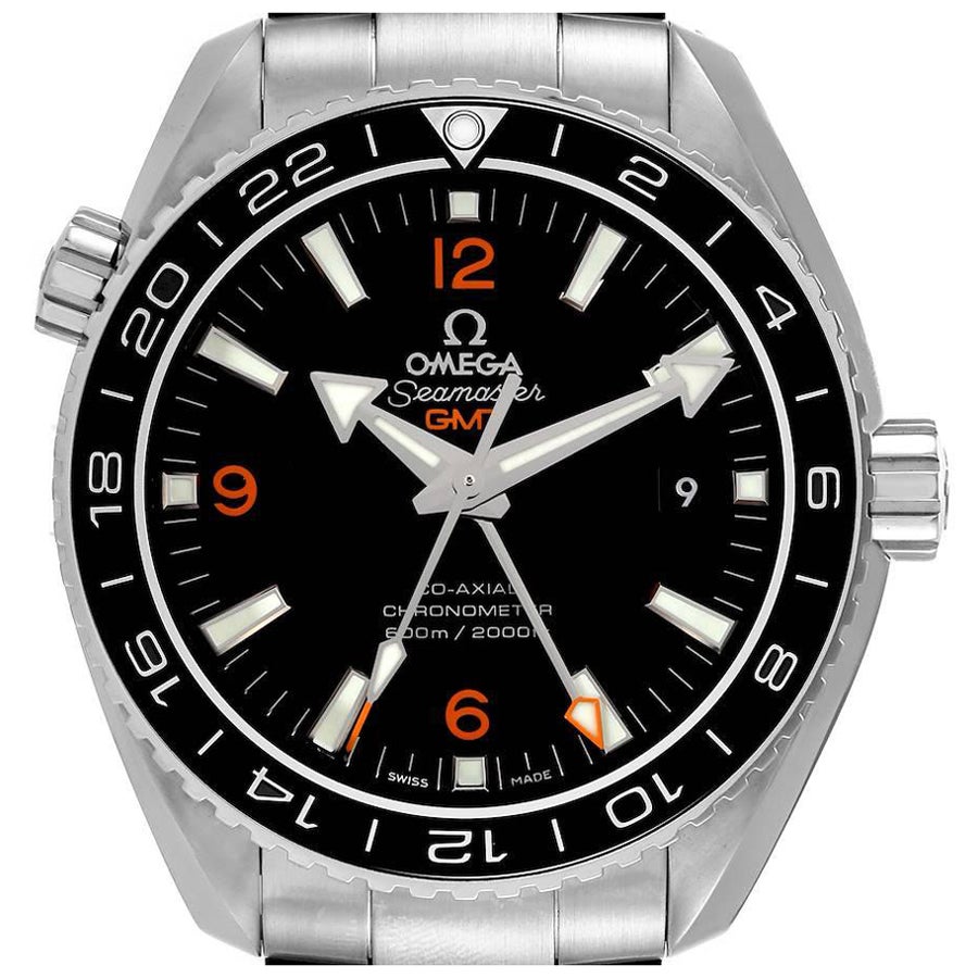 Omega Seamaster Planet Ocean GMT 600m Watch 232.30.44.22.01.002 Box Card For Sale