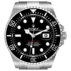 Used Rolex Seadweller 43mm 50th Anniversary Steel Mens Watch 126600 Unworn