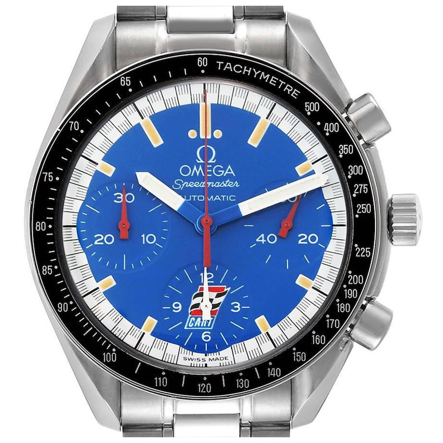 Omega Speedmaster Schumacher Blue Dial Automatic Mens Watch 3510.80.00