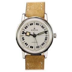 Edox Stainless Steel Incabloc Wristwatch 