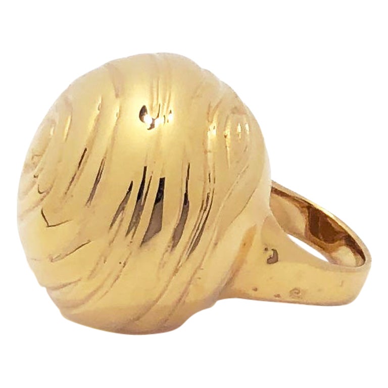 For Sale:  'Jupiter' Vermeil Cocktail Ring, Brenna Colvin, Outer Objects Collection
