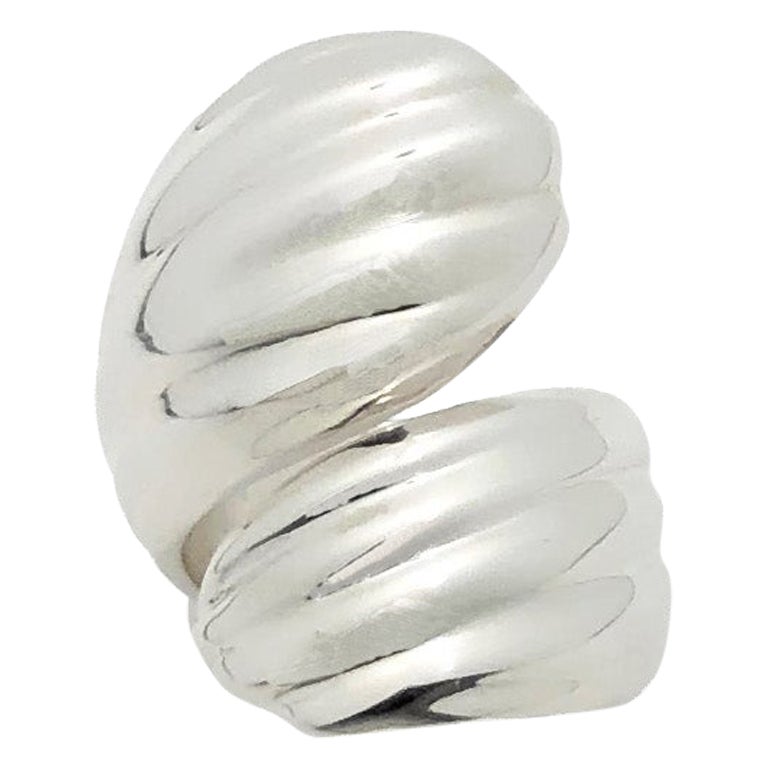 For Sale:  'Comet' Sterling Silver Statement Ring by Emerging Designer Brenna Colvin