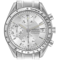 Omega Speedmaster Date Silver Dial Automatic Mens Watch 3513.30.00 Card