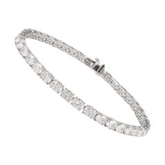 Alexander Beverly Hills 8.82ct Oval Diamond East-West Tennis Bracelet 18k Gold