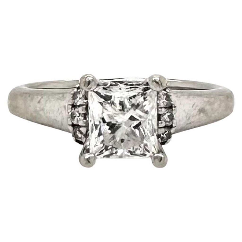 Zales Vera Wang Love Collection Princess Cut Diamond Ring . 