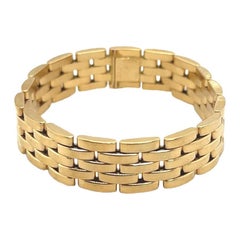 Cartier, 18K Yellow Gold 'MAILLON PANTHÈRE' Bracelet